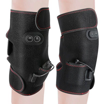 2-Pack: Heated Knee Massage Wrap DailySale