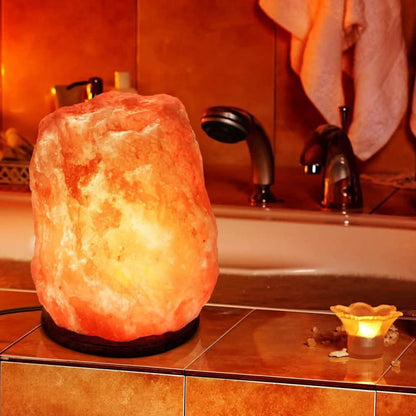 2-Pack: Hemingweigh Hand Carved Natural Crystal Himalayan Salt Lamp DailySale