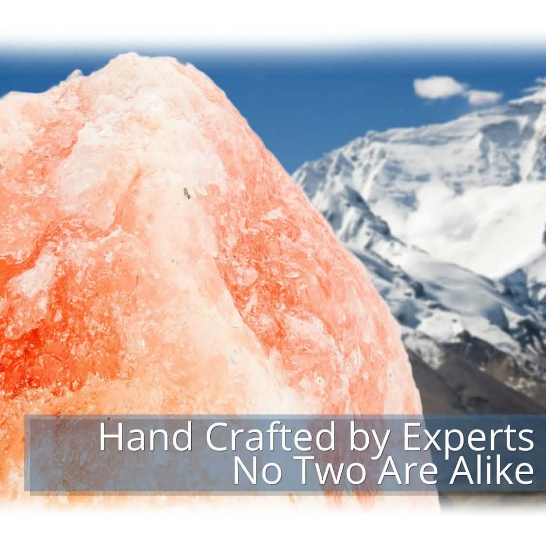 2-Pack: Hemingweigh Hand Carved Natural Crystal Himalayan Salt Lamp DailySale
