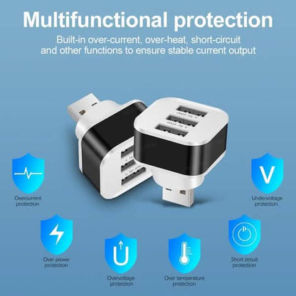 2-Pack: High Speed USB HUB 3 Ports Splitter DailySale