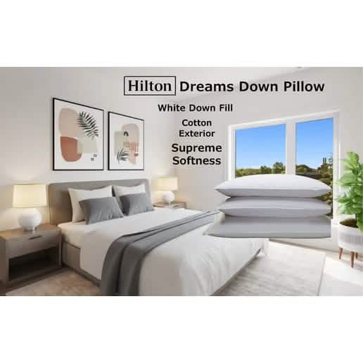 2-Pack: Hilton Hotel & Resort Collection Down-Alternative Pillow DailySale