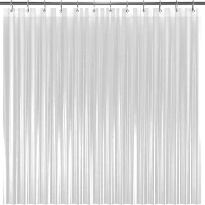 2-Pack: Hotel-Quality Heavy Shower Curtain Liner with Metal Grommets + Magnets DailySale
