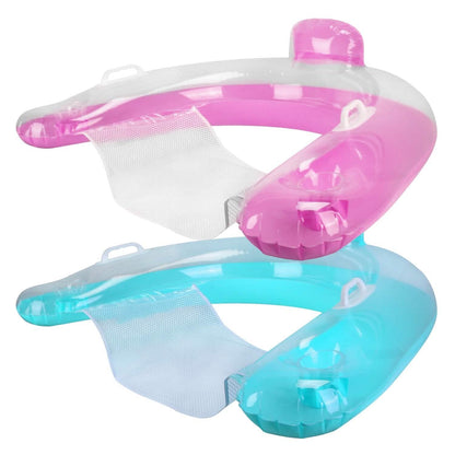 2-Pack: Inflatable Float Pool Chair with Cup Holder Arm Rest DailySale