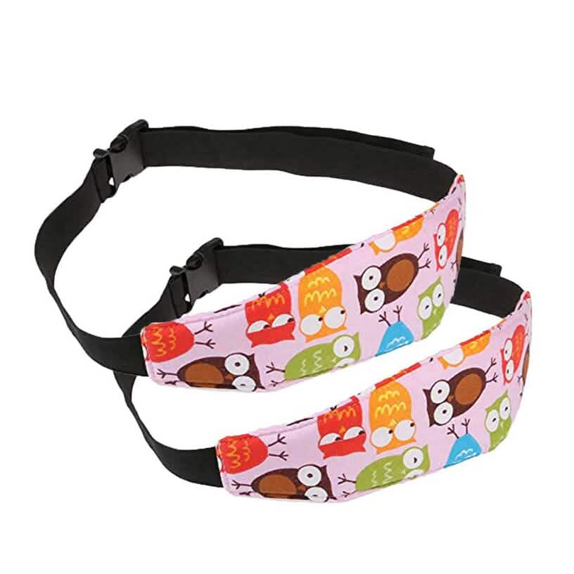 2-Pack: Kids Safety Head Support Band and Toddler Car Seat Neck Relief DailySale
