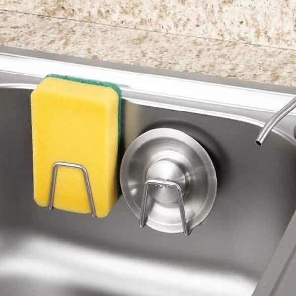 2-Pack: Kitchen Stainless Steel Sink Sponge Holder DailySale