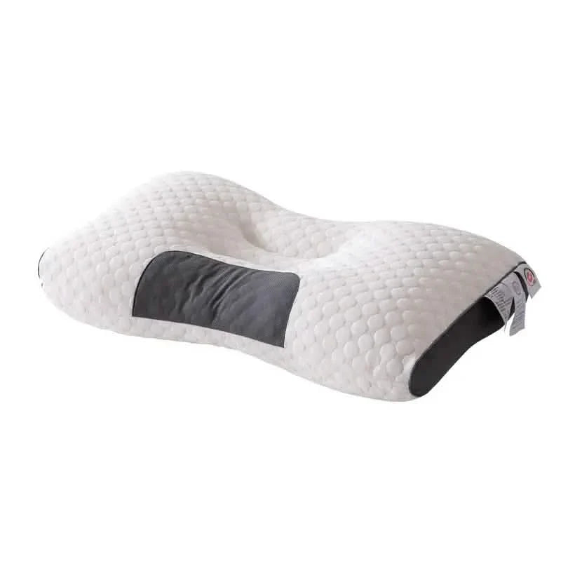 Knitted Antibacterial Cotton Massage Neck Pillow with Removable Cover DailySale