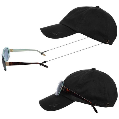 2-Pack: Kombi Xcap Hats with Retractable Sunglass Holder DailySale