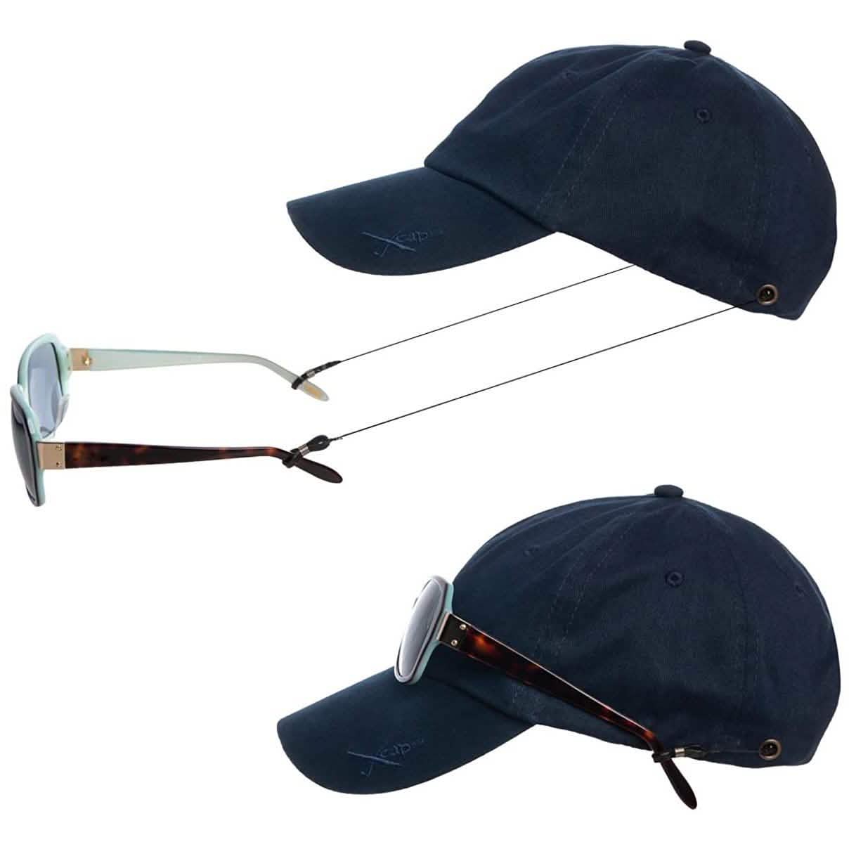 2-Pack: Kombi Xcap Hats with Retractable Sunglass Holder DailySale