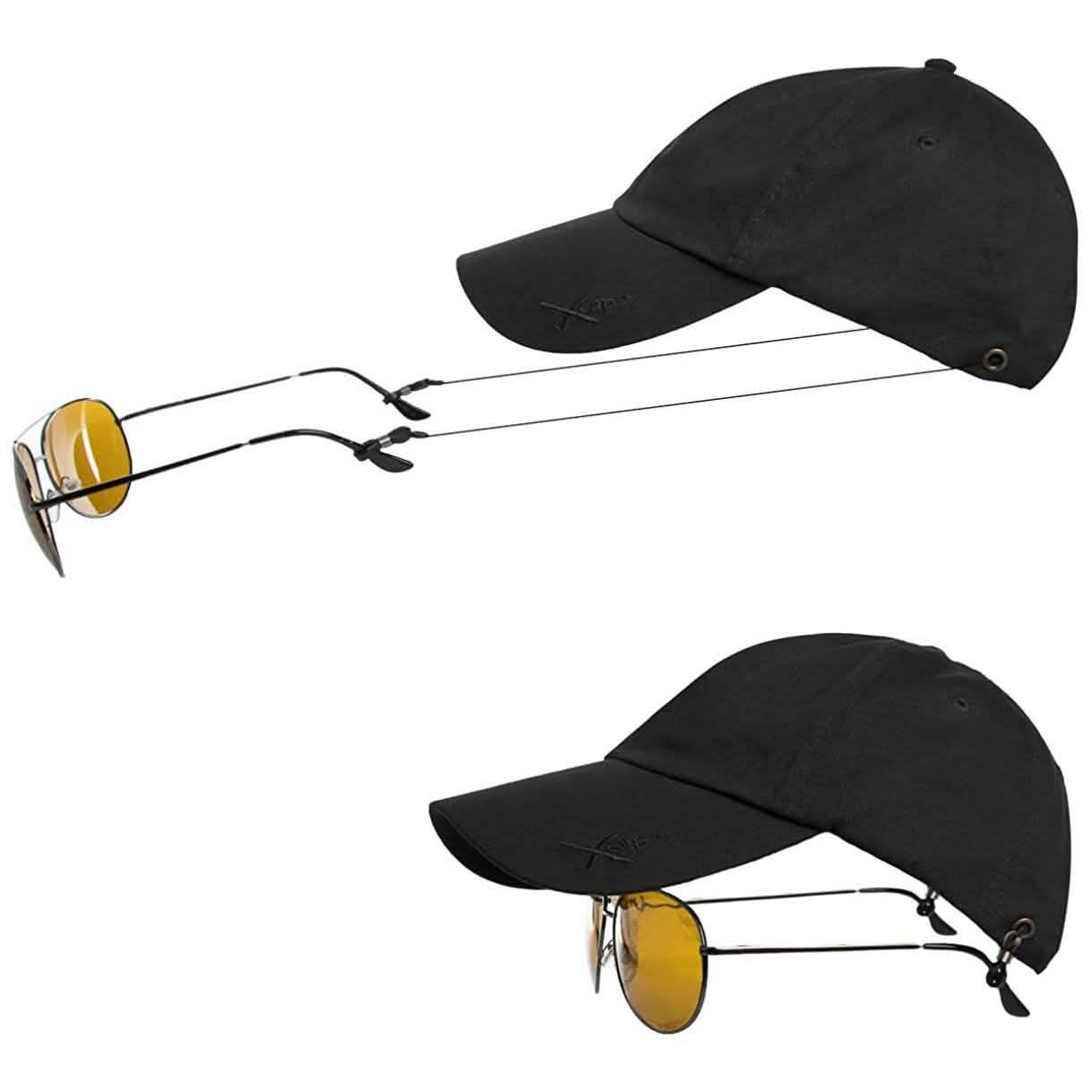 2-Pack: Kombi Xcap Hats with Retractable Sunglass Holder DailySale