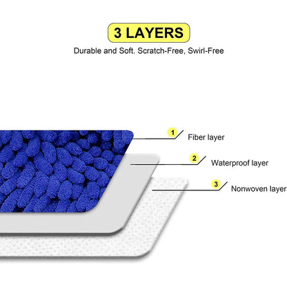 2-Pack: Large Size Microfiber Car Wash Mitt DailySale