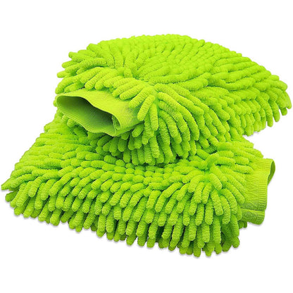 2-Pack: Large Size Microfiber Car Wash Mitt DailySale