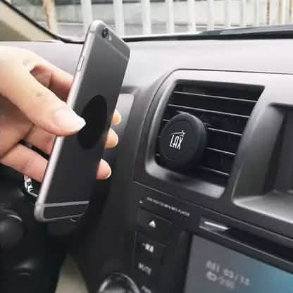 2-Pack: LAX Universal Magnetic Air Vent Mount for Smartphones and GPS Devices DailySale