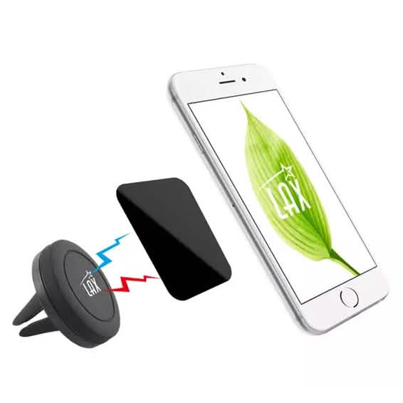 2-Pack: LAX Universal Magnetic Air Vent Mount for Smartphones and GPS Devices DailySale