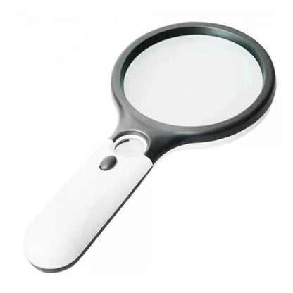 2-Pack: LED Light 45x Magnifying Glass Lens Mini Pocket Handheld Microscope DailySale