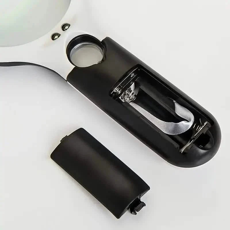 2-Pack: LED Light 45x Magnifying Glass Lens Mini Pocket Handheld Microscope DailySale