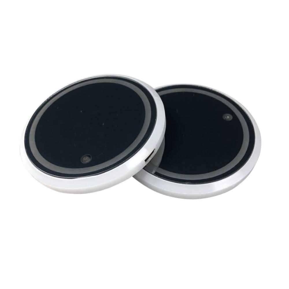 2-Pack: LED Light-Up Car Cup Coasters DailySale