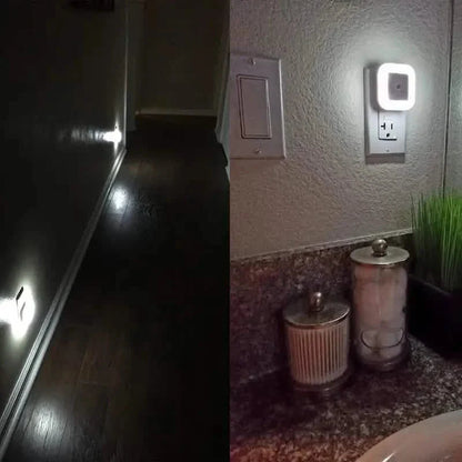 2-Pack: LED Night Light, Plug-in Wall Sconce with Auto Dusk to Dawn Sensor DailySale