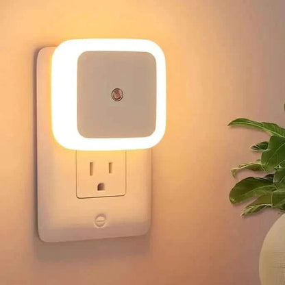 2-Pack: LED Night Light, Plug-in Wall Sconce with Auto Dusk to Dawn Sensor DailySale