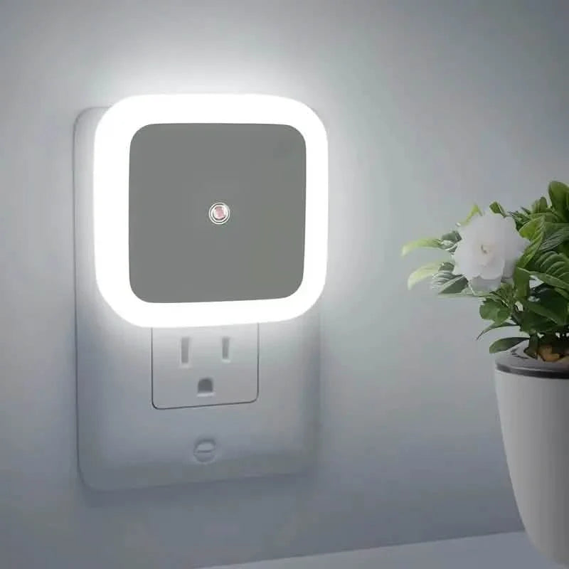 2-Pack: LED Night Light, Plug-in Wall Sconce with Auto Dusk to Dawn Sensor DailySale