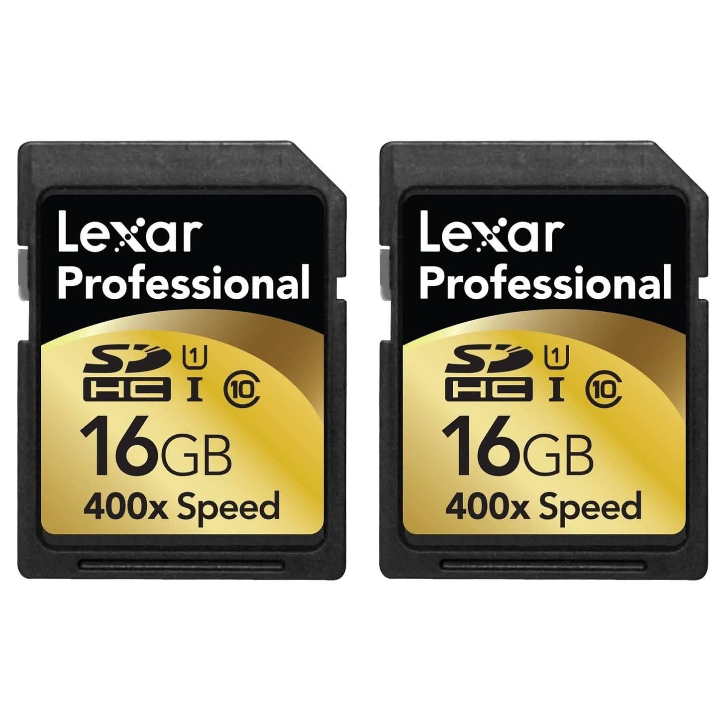 2-Pack: Lexar Professional 400x 16GB SDHC UHS-I Flash Memory Card DailySale