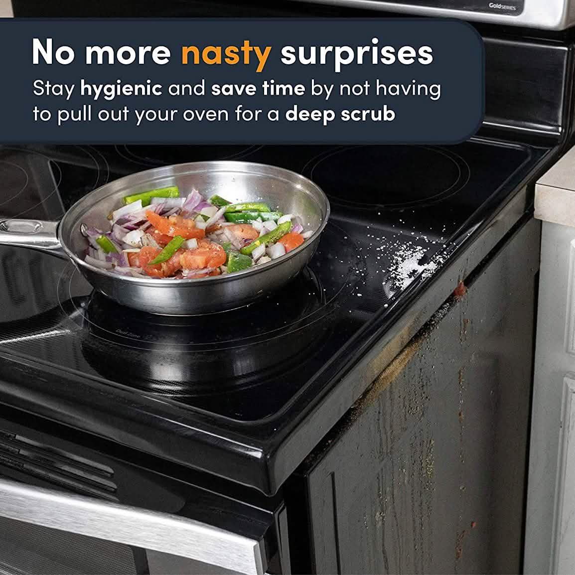 2-Pack: Linda's Silicone Stove Gap Covers DailySale