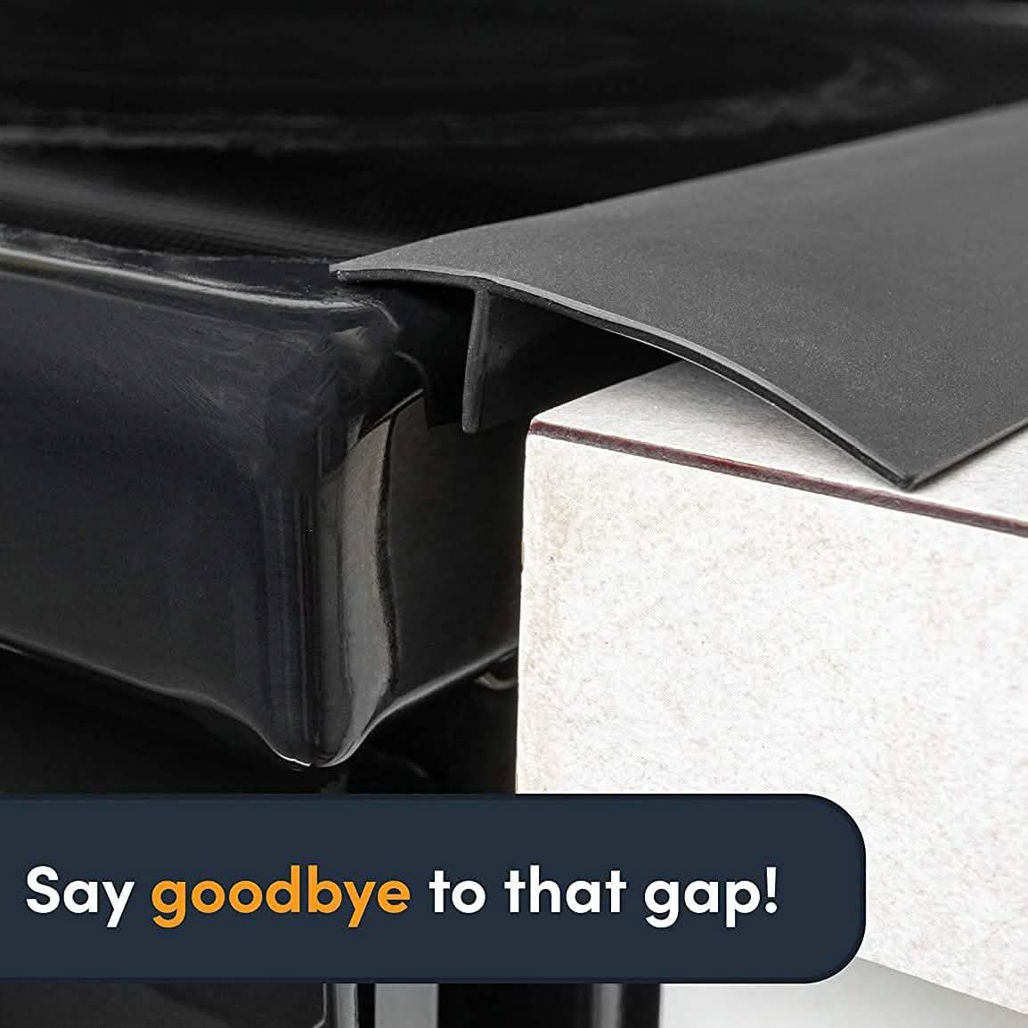 2-Pack: Linda's Silicone Stove Gap Covers DailySale