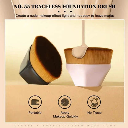 2-Pack: Liquid Foundation Makeup Brushes DailySale