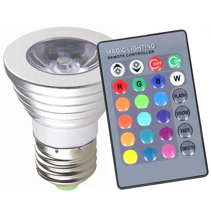2-Pack: Magic Light Color-Changing LED Light Bulbs with Remote Control DailySale