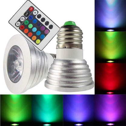 2-Pack: Magic Light Color-Changing LED Light Bulbs with Remote Control DailySale