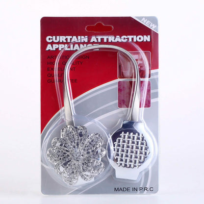 2-Pack: Magnetic Curtain Tiebacks DailySale