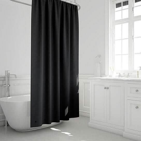 2-Pack: Magnetic Mildew Resistant Solid Vinyl Shower Curtain Liners DailySale