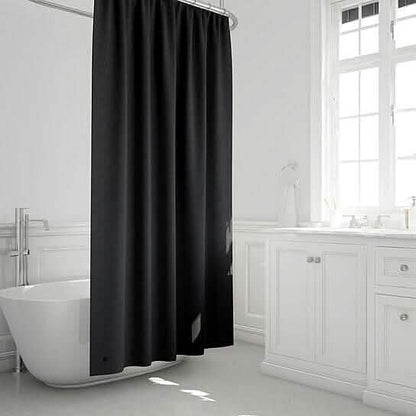 2-Pack: Magnetic Mildew Resistant Solid Vinyl Shower Curtain Liners DailySale
