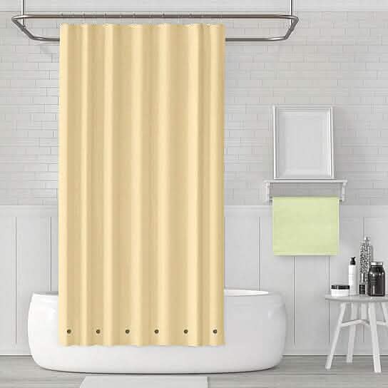 2-Pack: Magnetic Mildew Resistant Solid Vinyl Shower Curtain Liners DailySale