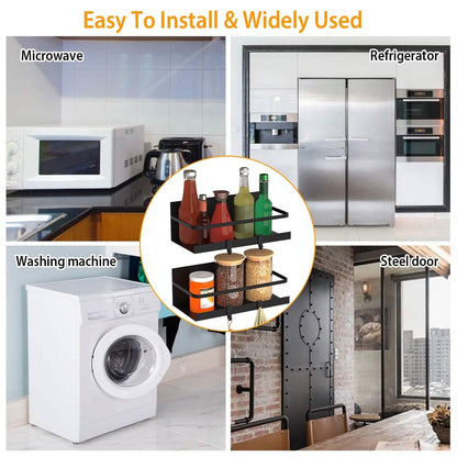 2-Pack: Magnetic Spice Holder Rack Organizer DailySale