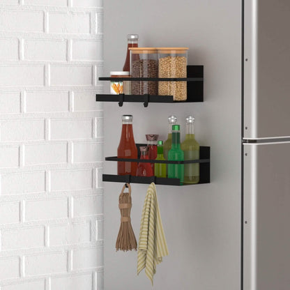 2-Pack: Magnetic Spice Holder Rack Organizer DailySale