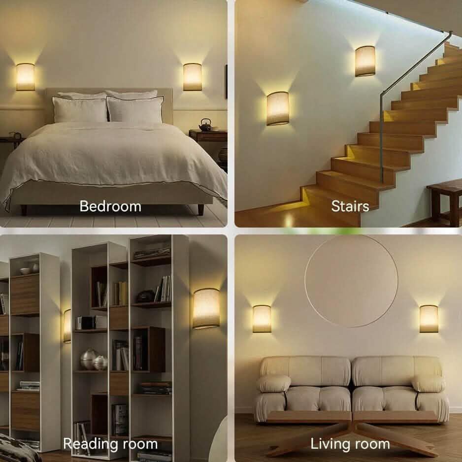 2-Pack: Magnetic Wireless Wall Sconce Lighting DailySale