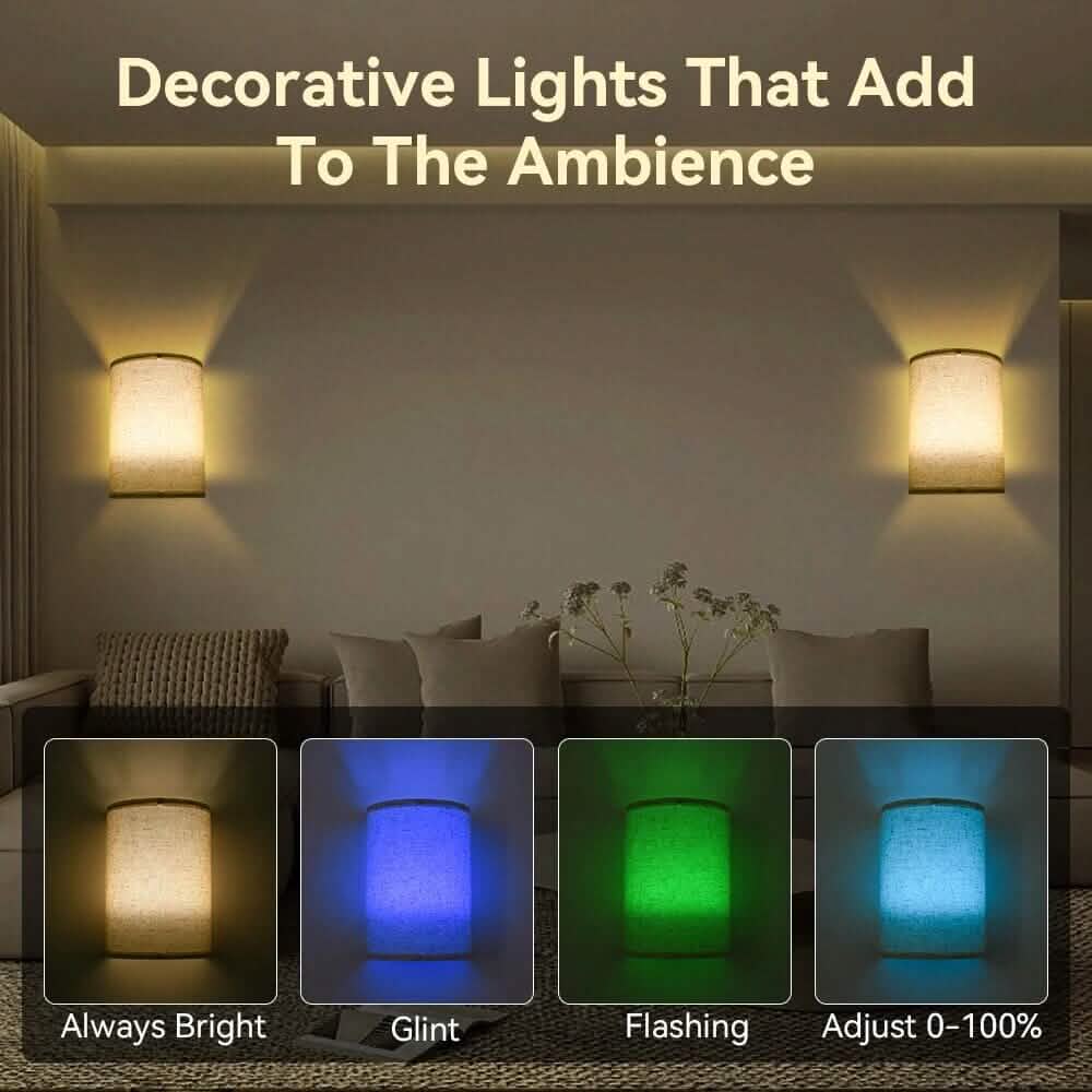 2-Pack: Magnetic Wireless Wall Sconce Lighting DailySale