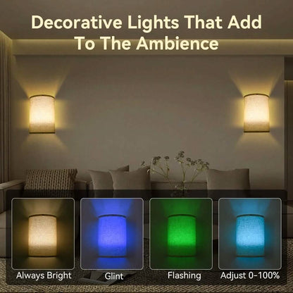 2-Pack: Magnetic Wireless Wall Sconce Lighting DailySale