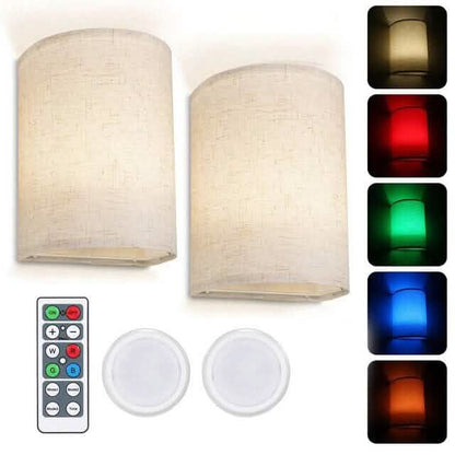 2-Pack: Magnetic Wireless Wall Sconce Lighting DailySale