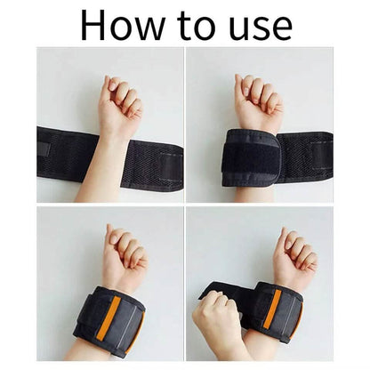 2-Pack: Magnetic Wristband with 15 Strong Magnets DailySale