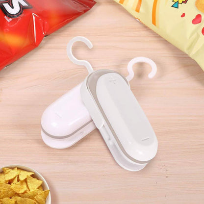 2-Pack: Mempedont Mini Bag Sealer - Heat Sealer for Plastic Bags DailySale