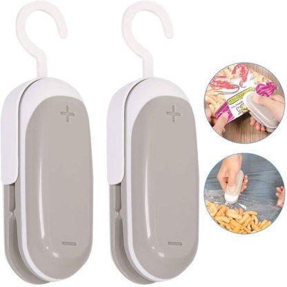 2-Pack: Mempedont Mini Bag Sealer - Heat Sealer for Plastic Bags DailySale