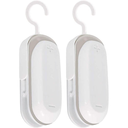 2-Pack: Mempedont Mini Bag Sealer - Heat Sealer for Plastic Bags DailySale