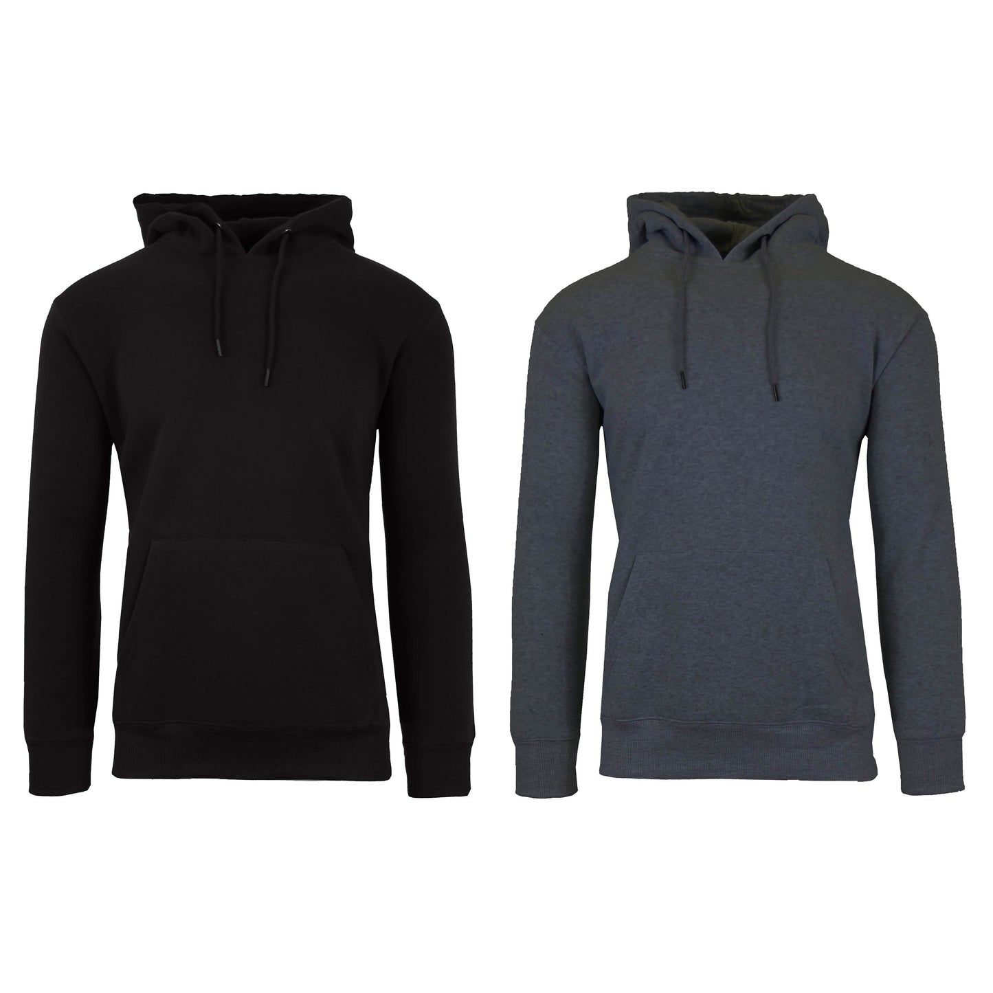 2-Pack: Men’s and Women’s Fleece Pullover Hoodie DailySale