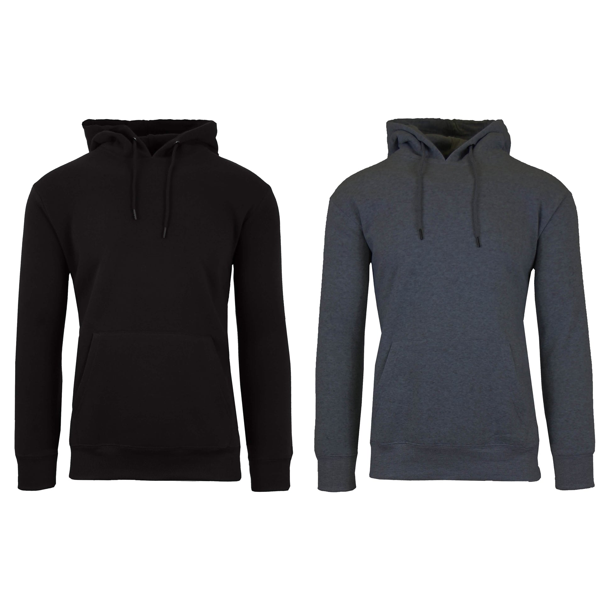 2-Pack: Men’s and Women’s Fleece Pullover Hoodie DailySale