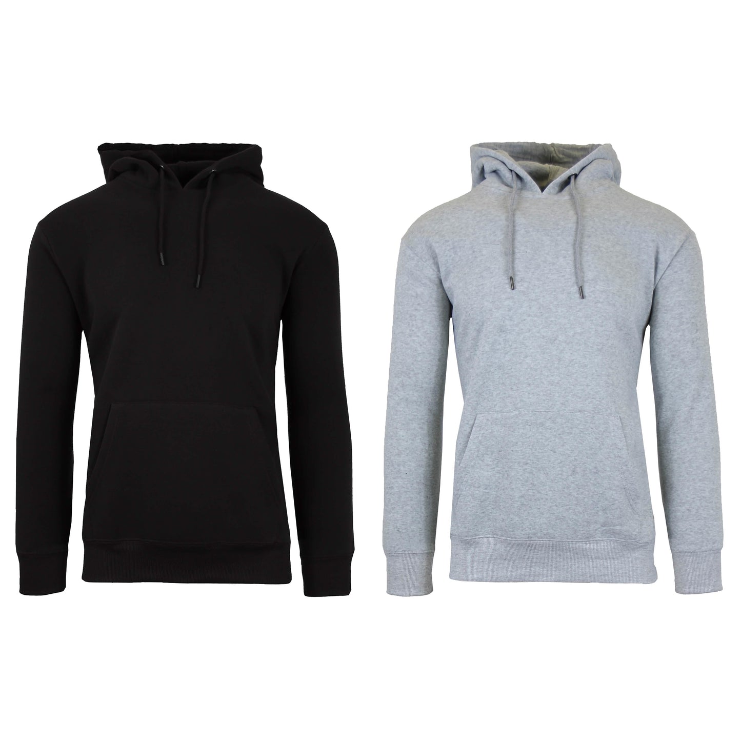 2-Pack: Men’s and Women’s Fleece Pullover Hoodie DailySale