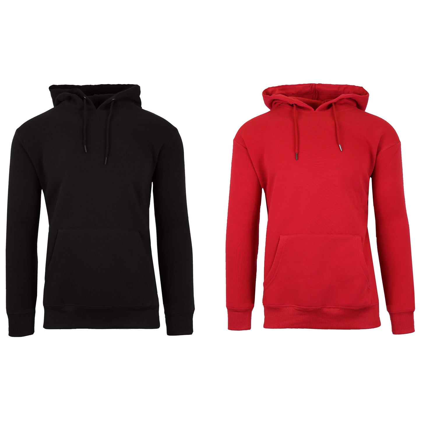 2-Pack: Men’s and Women’s Fleece Pullover Hoodie DailySale