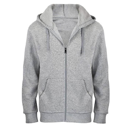 2-Pack: Men's Fleece Cotton Blend Full-Zip Hoodie DailySale