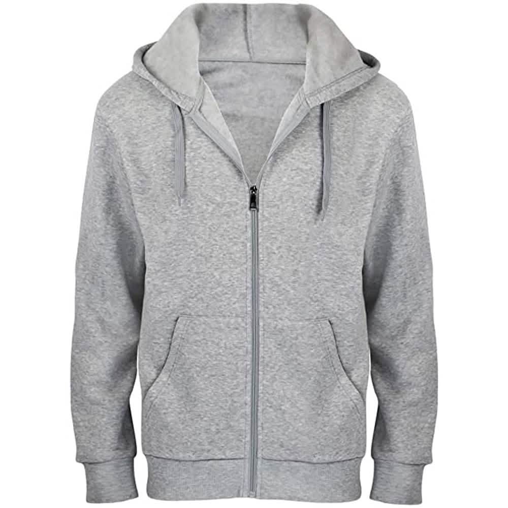 2-Pack: Men's Fleece Full-Zip Hoodies DailySale