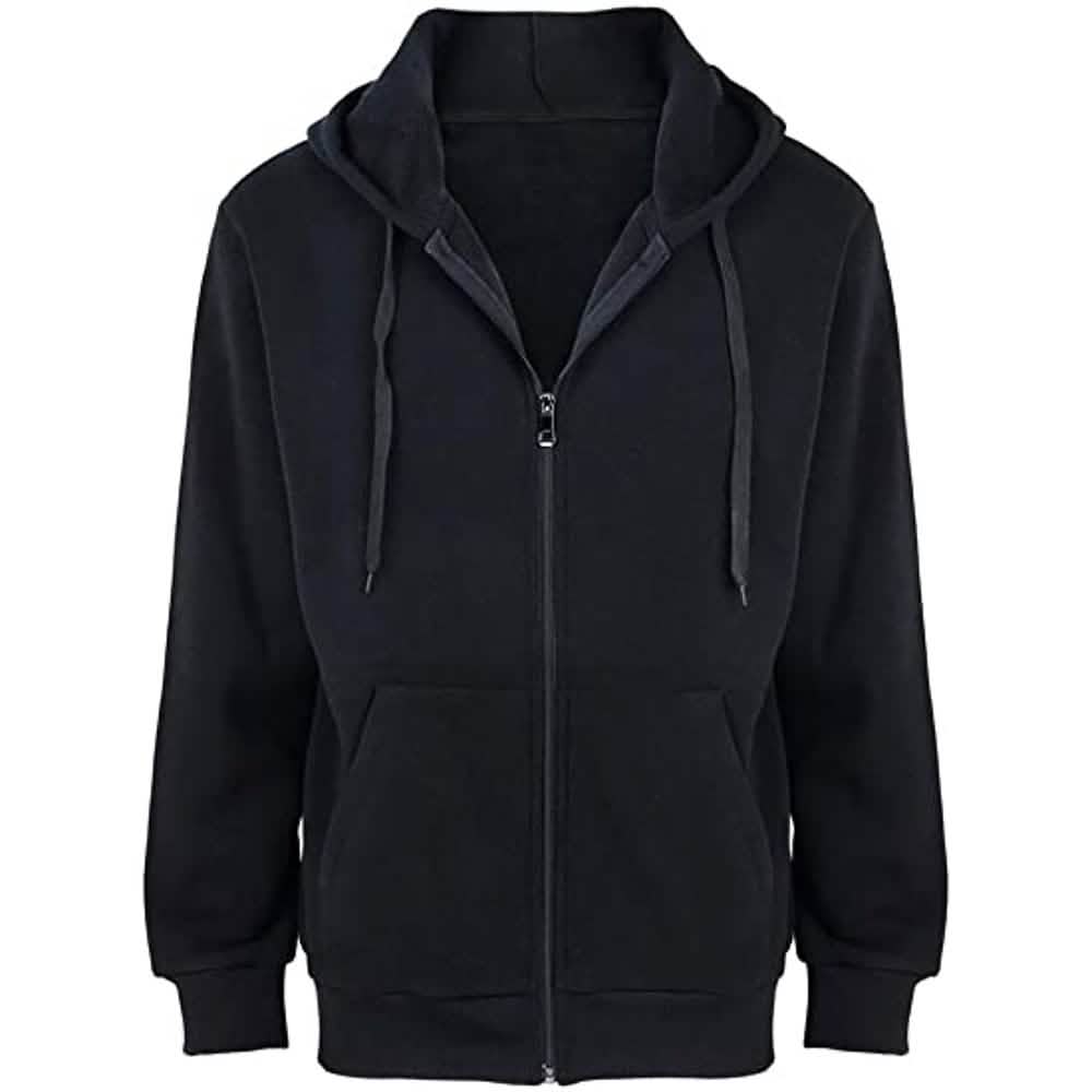 2-Pack: Men's Fleece Full-Zip Hoodies DailySale
